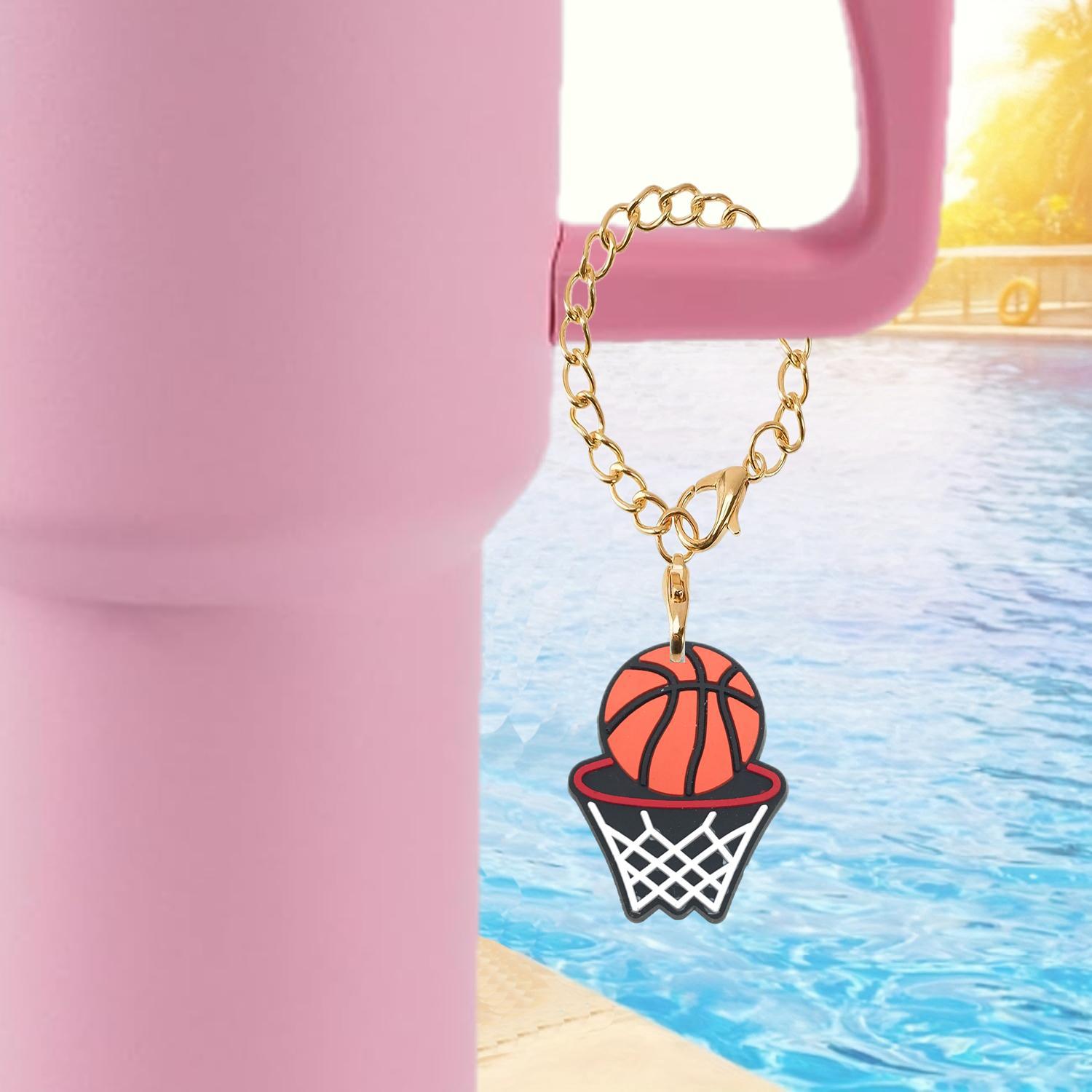 Wholesale Cute Ball Series Pendant Chain Lobster Clasp Pendant Cup Accessories